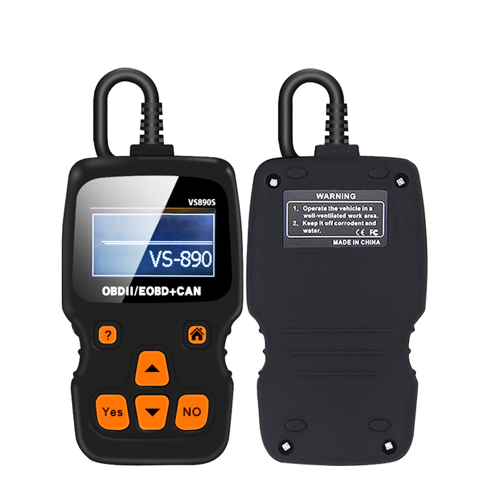 2.4" OBD2 Diagnostic VS890S Automobile tool Scanner Car Code Reader Multi-language Supported Car Automobile Car Scanner