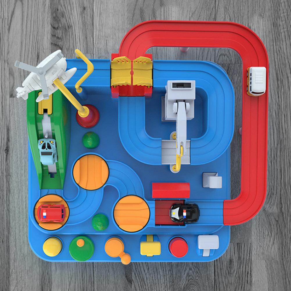 Abenteuer Spielzeug Simulation Pädagogisches Auto Modell träge Mini Fahrzeug für Eltern-Art Interaktive Spiel Puzzle Spielzeug