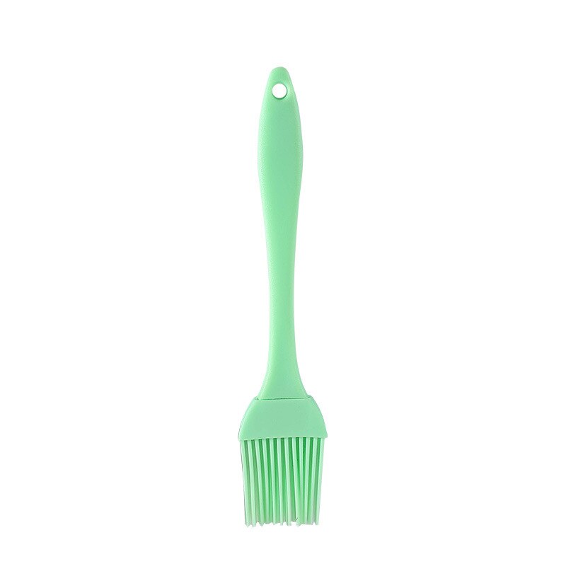 1 pièces de alimentaire Gel de silice brosse haute température cuisson Barbecue brosse outil de cuisson Gel de silice huile brosse PP poignée outils de cuisson: green