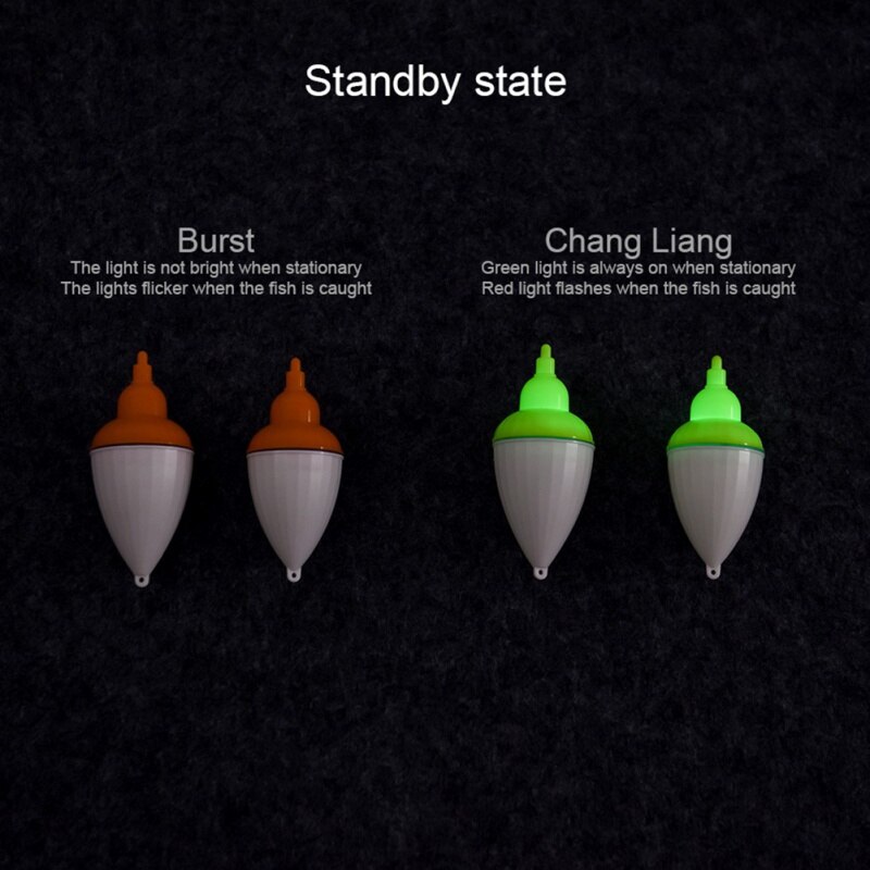 Fishing Led Electronic Fishing Float Seawater Sea Rock Fishing Float Squid Electronic Induction Drift Buoy Fishing Tackle