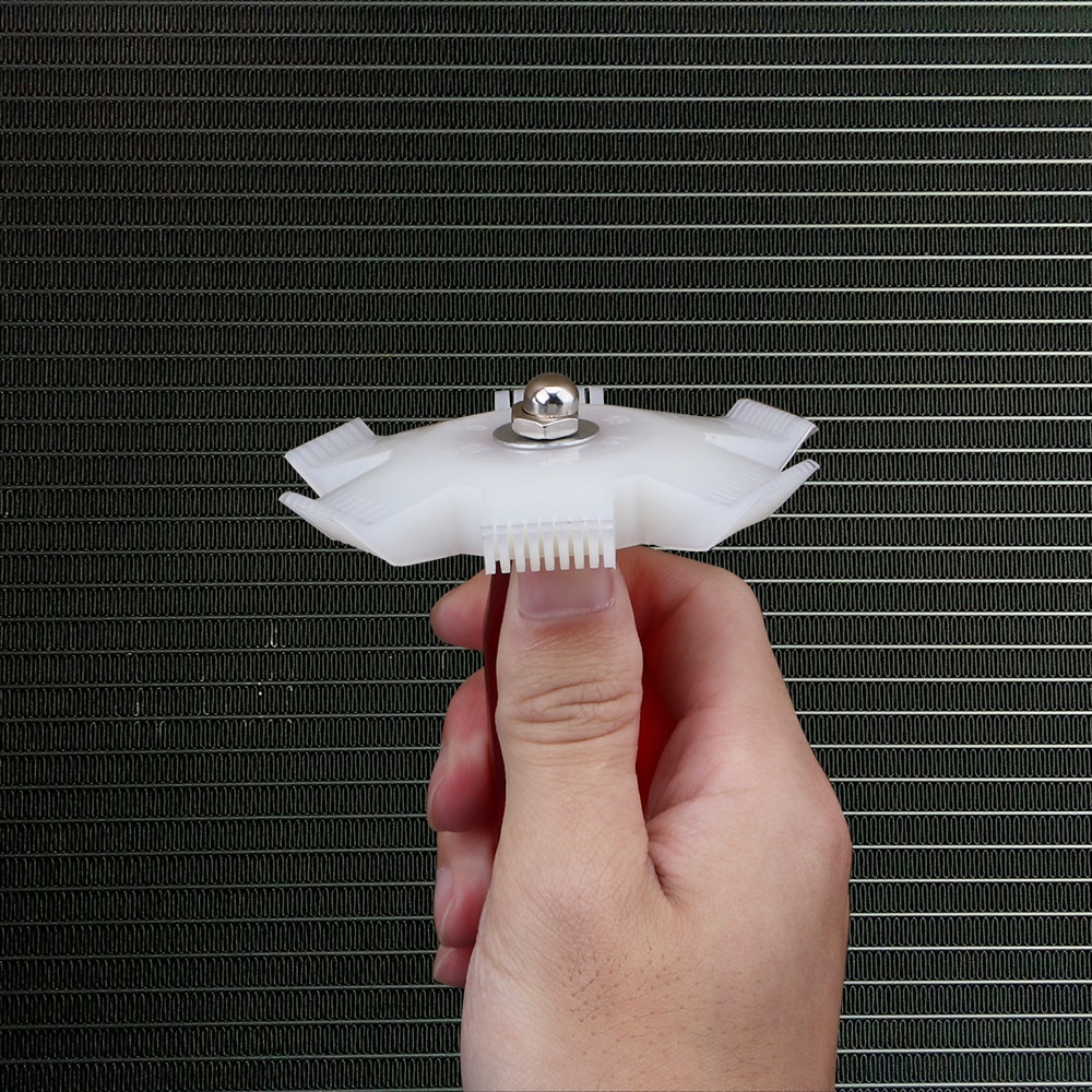 FORAUTO Car Radiator Condenser Evaporator Car Wash Brush Air-conditioning Radiator Cleaner Plastic Car Cleaning Tools