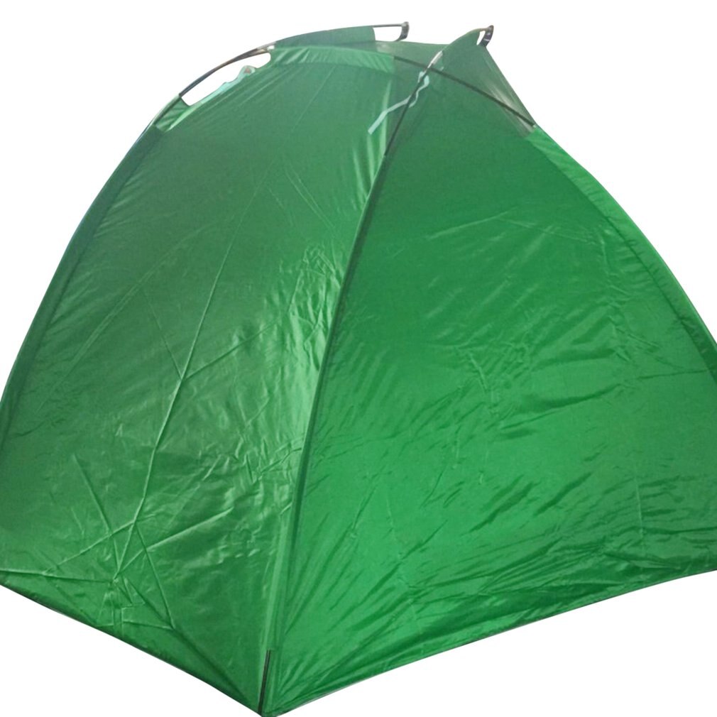 Automatic beach tent sunshade cabana for 2-3 people, uv protection beach shade with carrying bag for outdoor activities