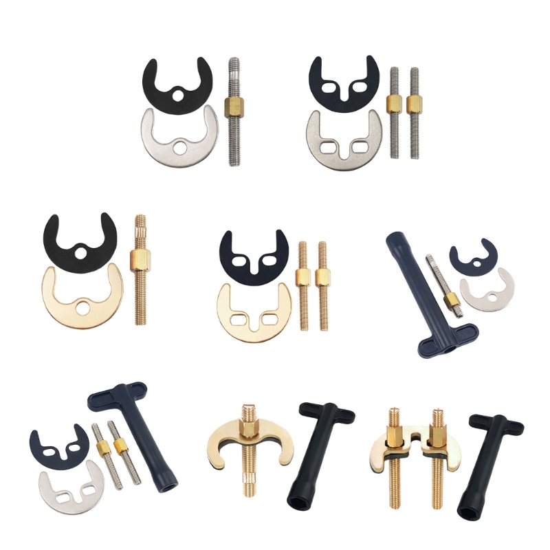 Faucet Mounting Nut and Washer Faucet Lock Mounting Fittings Fixing Tool for Kitchen Basin Tap Easy to Install