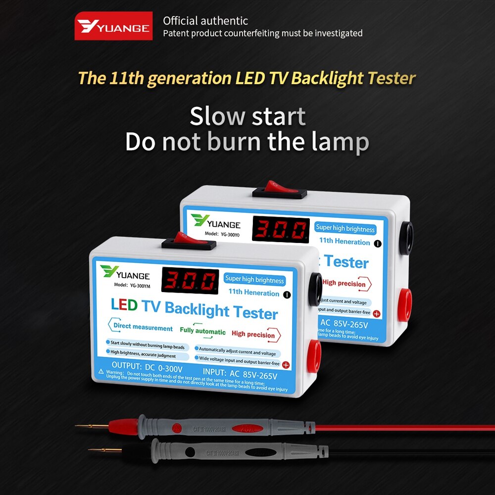 12W LED Tester LED Lamp TV LED Backlight Tester Multipurpose LED Strips Beads Test Tool Measurement Instruments for LED Light