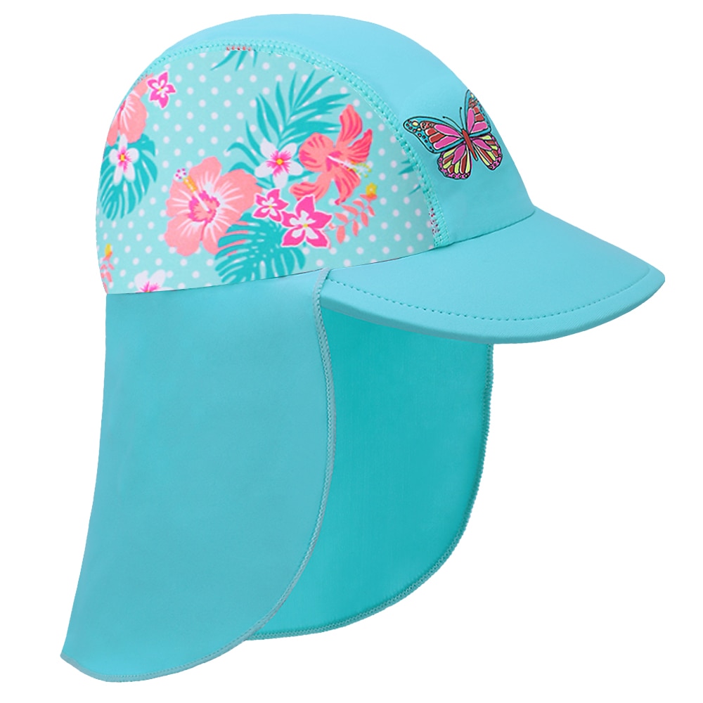 BAOHULU zomer Badmuts Kinderen Zon Bescherming baby Hoeden Waterdicht voor meisjes Kids Outdoor sport Hoeden