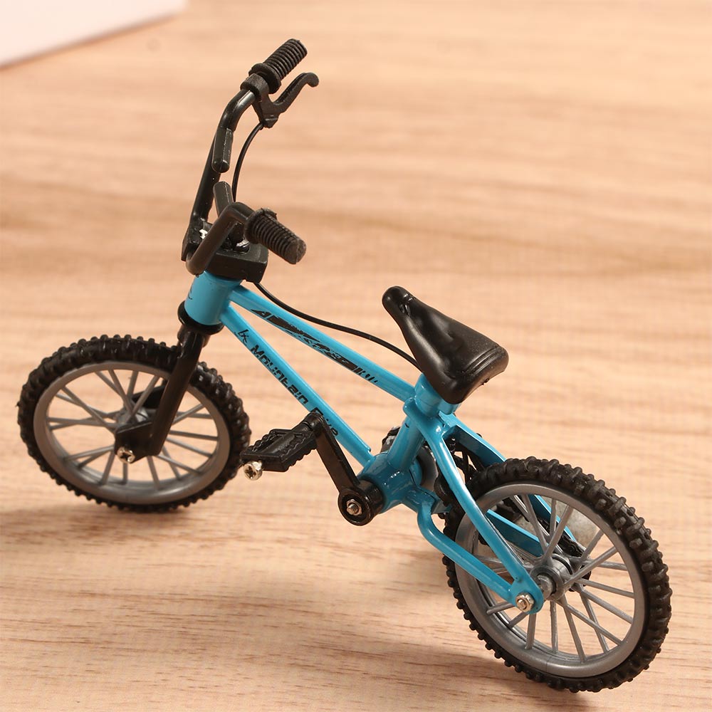 1 Pcs Finger bmx Bike Toys for Boys Mini Bike With Brake Rope Alloy bmx Functional Mountain Bicycle Model Toys for Children