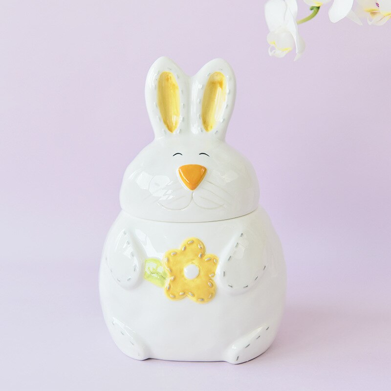 Large-capacity Pink Golden Rabbit Series Ceramic T... – Vicedeal