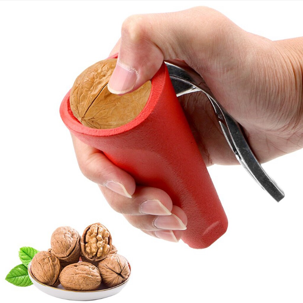 Notenkraker Walnoot Tang Kastanje Hazelnoten Sheller Opener Trechter Vorm