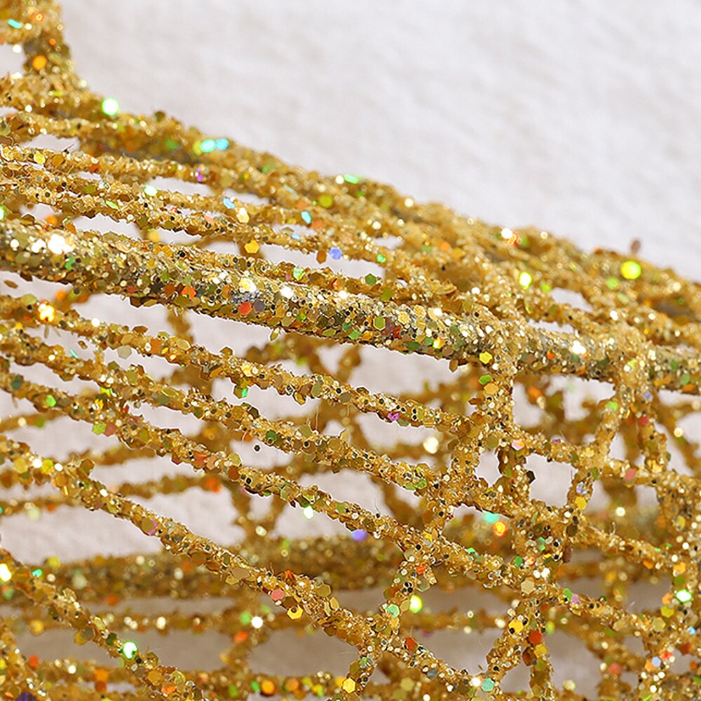 Christmas Tree LED Star Tree Topper Ron Art Ornament 5 Point Golden Star Xmas Tree Top Star Party Home Festival Treetop Decor