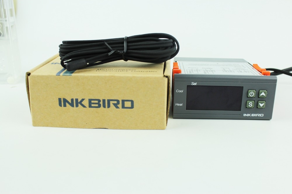 Inkbird itc -1000 elektronisk digital varme- og kjøletemperaturregulator fahrenheit & celsius gradert termostat ntc -sensor