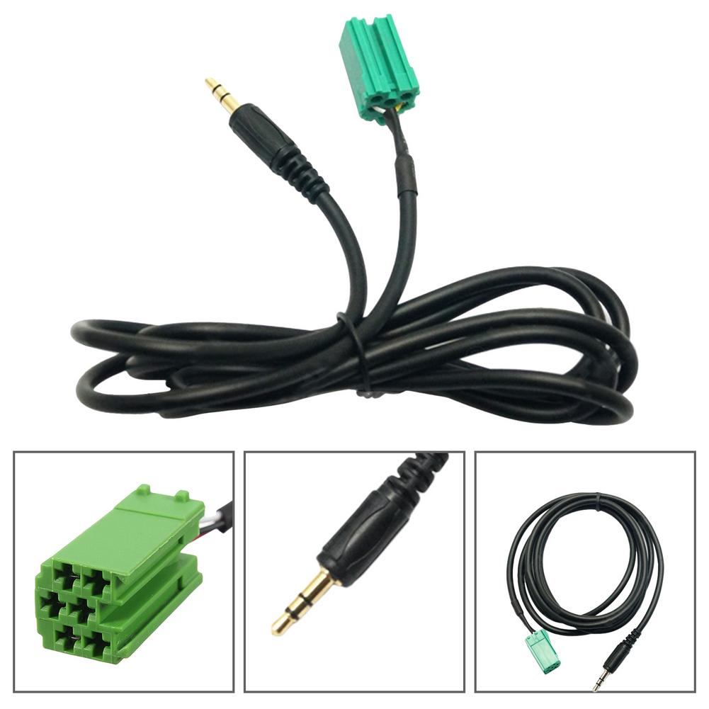Mit Zwei Radio Schlüssel Radio Aux Kabel 3,5mm Audio- Eingang Draht für Renault Clio Espace Kangoo Megane szenisch Trafic twingo 2005