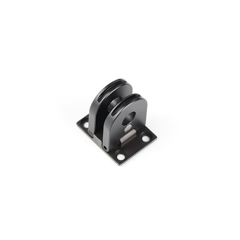 Adaptador de montaje para gopro hero 8, 9, 10, negro, accesorios de aleación de aluminio, adaptador de cabeza reemplazable de repuesto