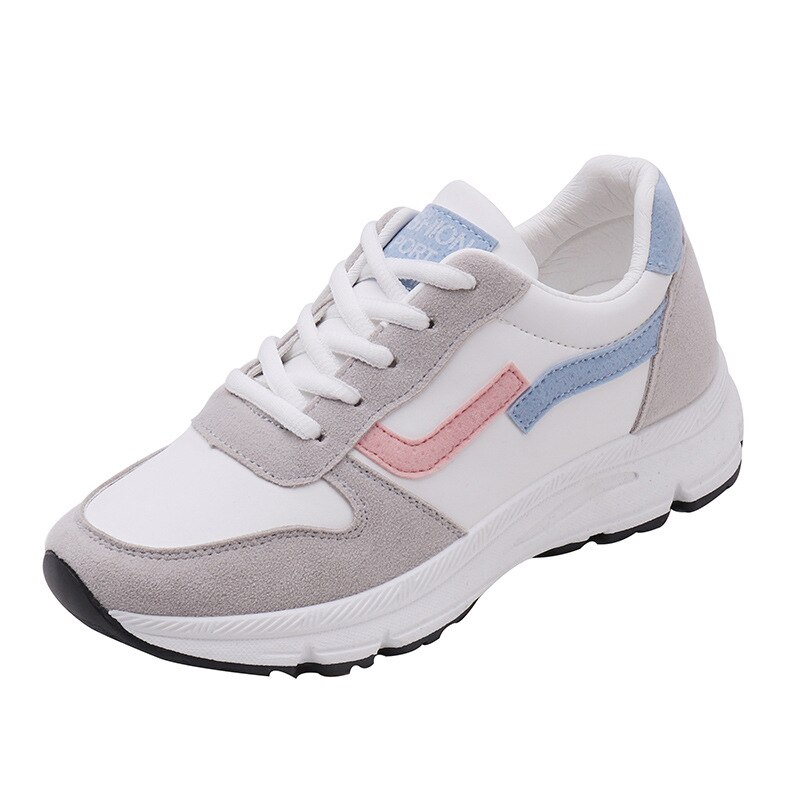 MCCKLE, zapatillas gruesas para mujer, zapatos casuales para papá, , zapatos para caminar con plataforma de malla con cordones para mujer, cómodos, a la , nuevos zapatos para caminar para mujer