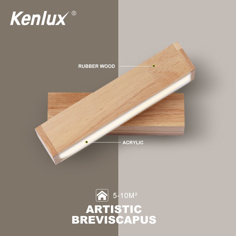 Houten Eenvoudige Creatieve Indoor Wandlamp 10W Led Slaapkamer Nachtkastje Decoratie Nordic Woonkamer Hotel Draaien muur lampen