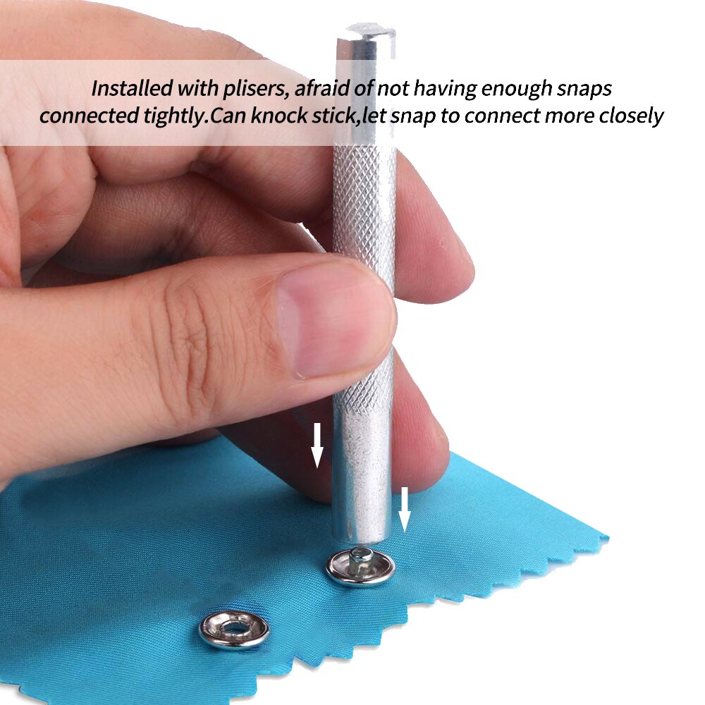 9.5/10mm 100/200imposta Metallo per Cucire Vestiti Bottoni polo Anello Presse Borchie Bottoni a pressione + clip pinze accessori per il Cucito FAI DA TE 05