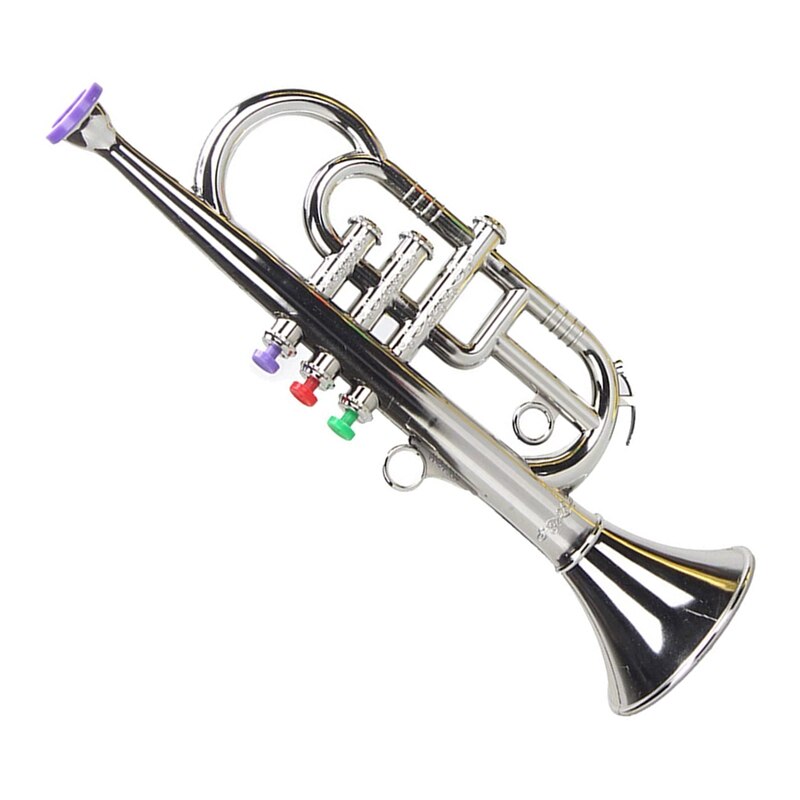 Trumpet kids musical wind instruments abs metallic vicedeal