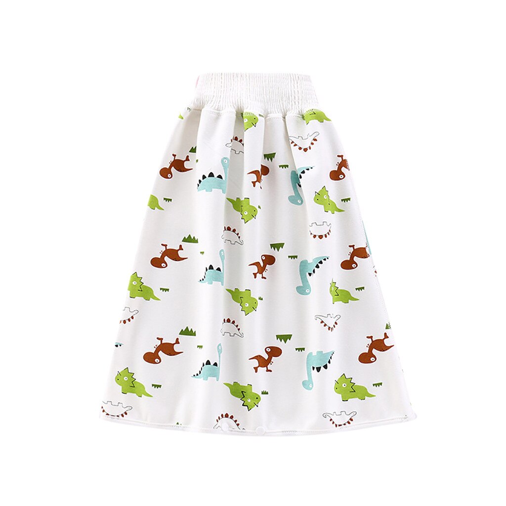Comfy Reusable Diaper Skirt Shorts Childrens Diaper Skirt Shorts 2 In 1 Waterproof Absorbent Cloth Diapers Skirt Baby: H / 4-8 years
