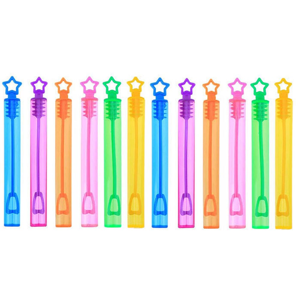 40 stücke Leere blasiert ZauberstäSein Flasche Sortiment Party Favor Spielzeug für freundlicher freundlicher Kleinkind Sommer Ich bin Freien Spielen Lieferungen Zufällige Farbe: Stern