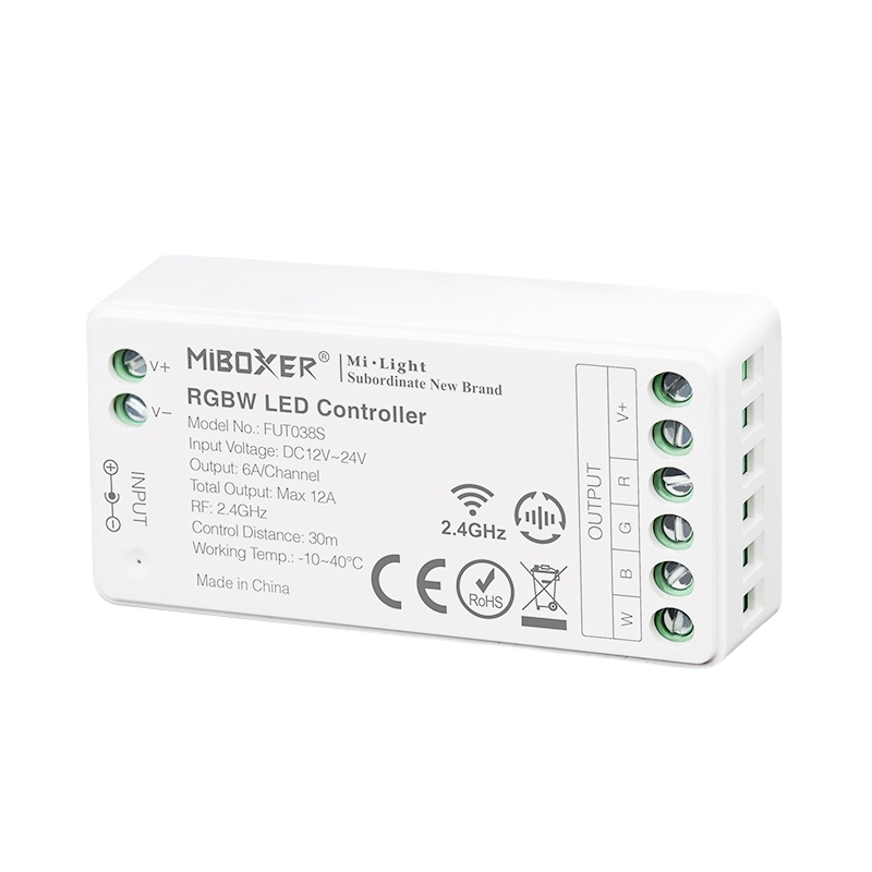 Miboxer 2.4G RF Wireless Dimmer CCT RGB RGBW RGB+CCT FUT035S FUT036S FUT037S FUT038S FUT039S Controller Samll Size MiLight: FUT038S RGBW