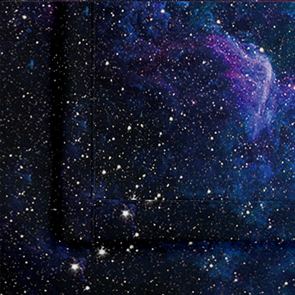 Home deep galaxy printing gardin er velegnet til stue, soveværelse gardin, boligindretningsgardin og voksengardin,
