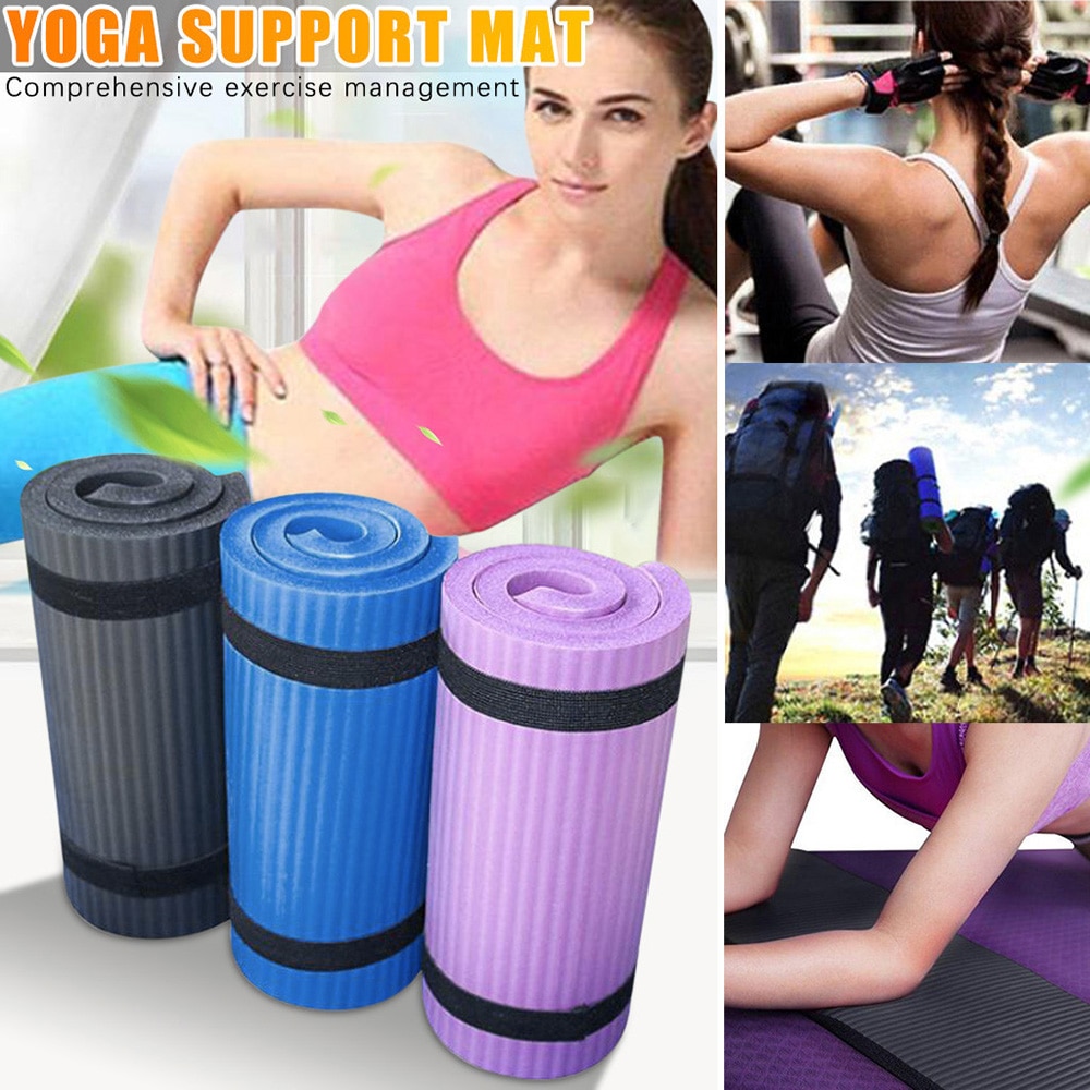 Yoga Knee Pad Exercise - Extra Padding Support For Knees Elbow Mat Best Exercise Knee Pad - Eliminate Pain During Yoga