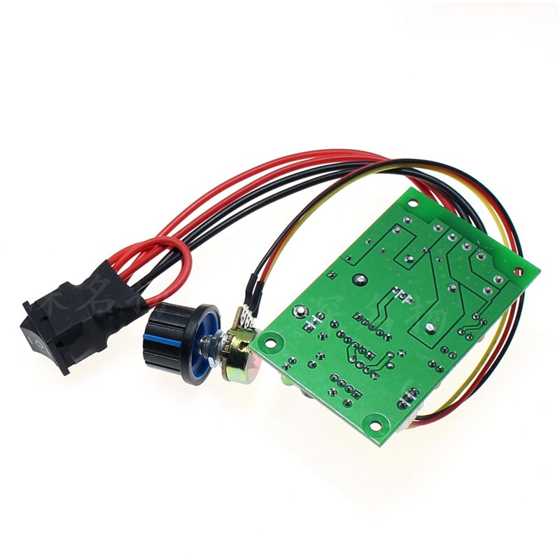 CCM6N 6V-30V Dc Motor Speed Controller Vooruit &amp; Achteruit Schakelaar 6A Pwm Verstelbare Motor Speed Regulator met 5V 0.1A Uitgang