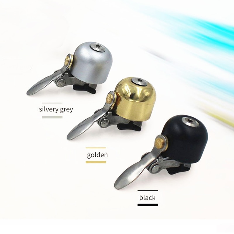 Anillo de cobre Retro para bicicleta, con sonido claro y fuerte, para bicicletas de montaña y carretera, anillo de cobre, bocina de seguridad y alarma