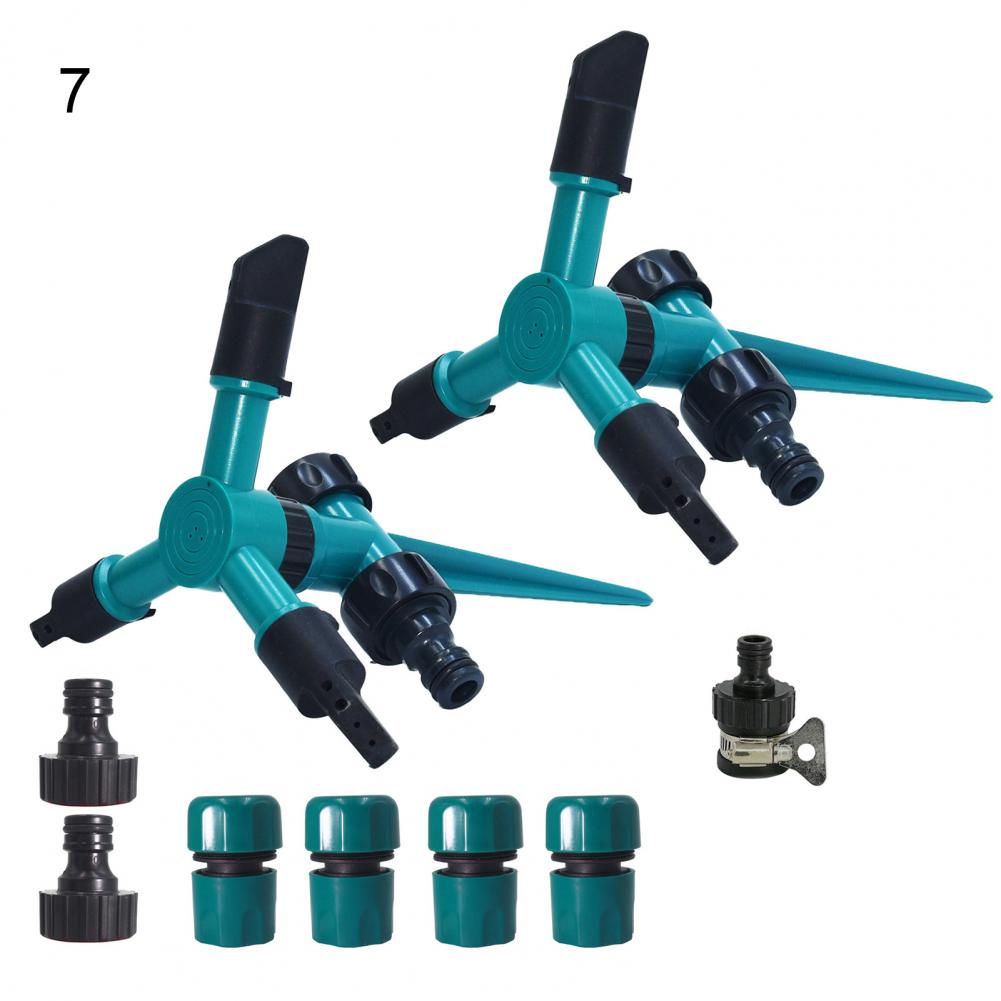 1 Set Water Sprinkler Tool Stable Leak Free Gardening Sprinkler Plastic Sturdy Multi-angle Structure Water Sprayer for Lawn: 7