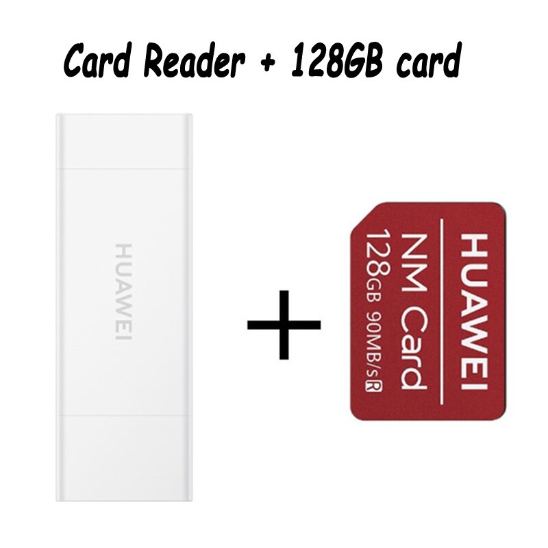 Huawei NM Card 100% Original 90MB/s 64GB/128GB/256GB Apply to Mate20 Pro Mate20 X P30 With USB3.1 Gen 1 Nano Memory Card Reader