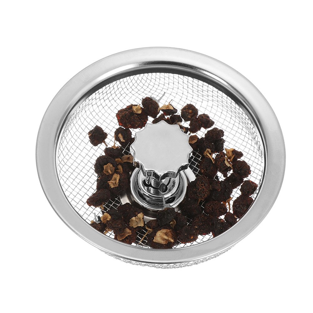 Stainless steel floor drain Portable Handheld Water Sink Plug Floor Drain Kitchen Strainer Sewer Outfall Home Cleaning Tool