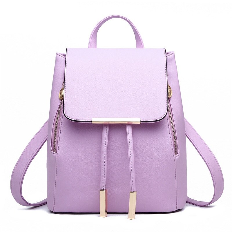 MONNET CAUTHY New Arrival plecaki rozrywka moda praktyczne torebki z ekoskóry jednolity kolor zielony lawendowy beżowy głęboki błękit czarny plecak