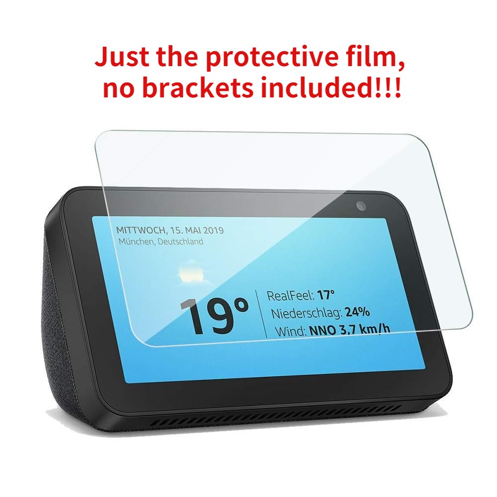 Show Mount Bracket for Echo Show 8 Stand Magic Anti-Slip Base Magnetic Adjustable Rotatable Bracket Speaker Holder: Protective Film