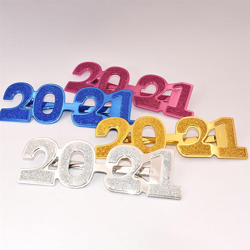 6 Paar Jaar Brillen Modieuze Brillen Prop Kostuum Brillen Decor