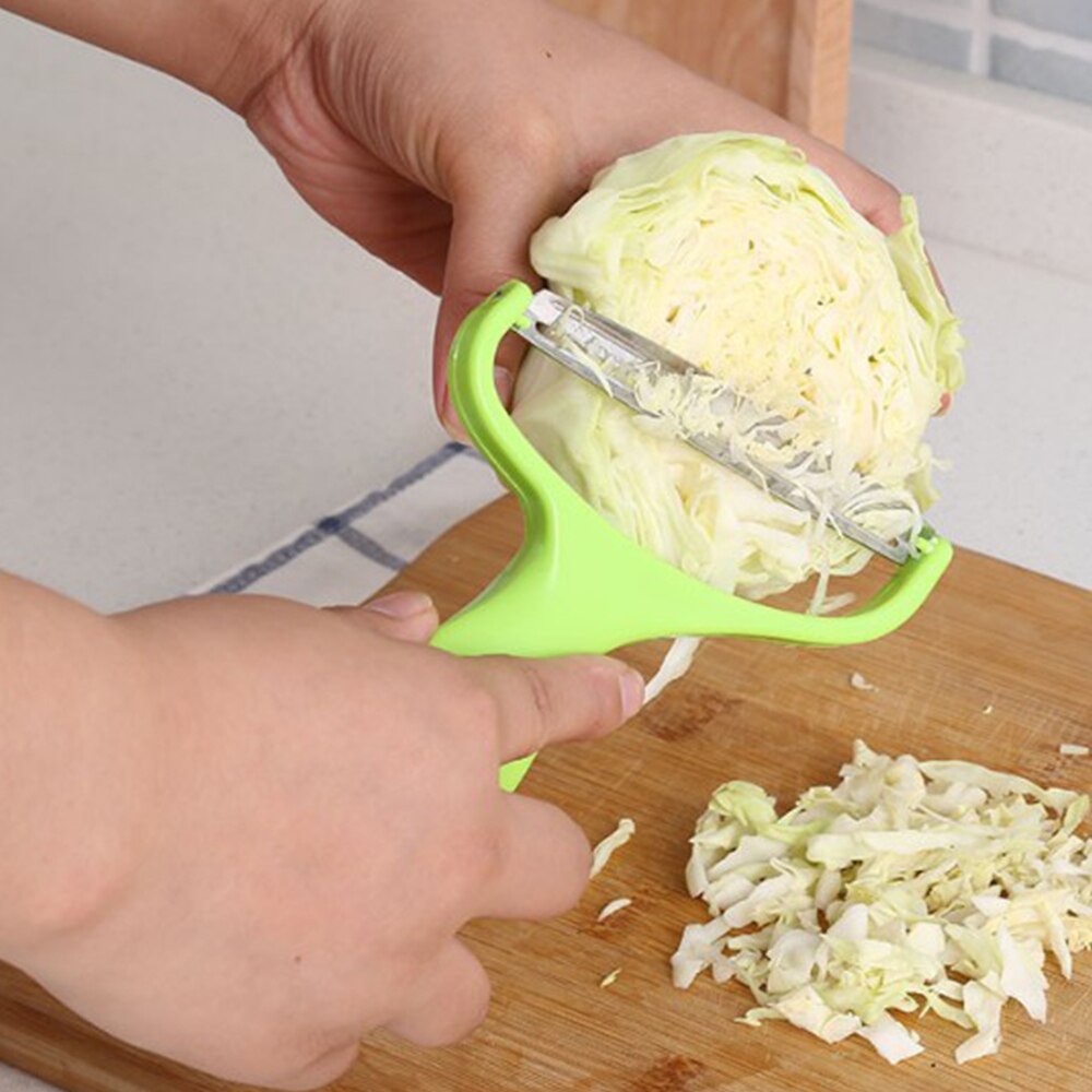 Stainless Steel Vegetable Peeler Cabbage Wide Mouth Graters Sala Kitchen Accessories Cooking Tools Multifunction Double Planing