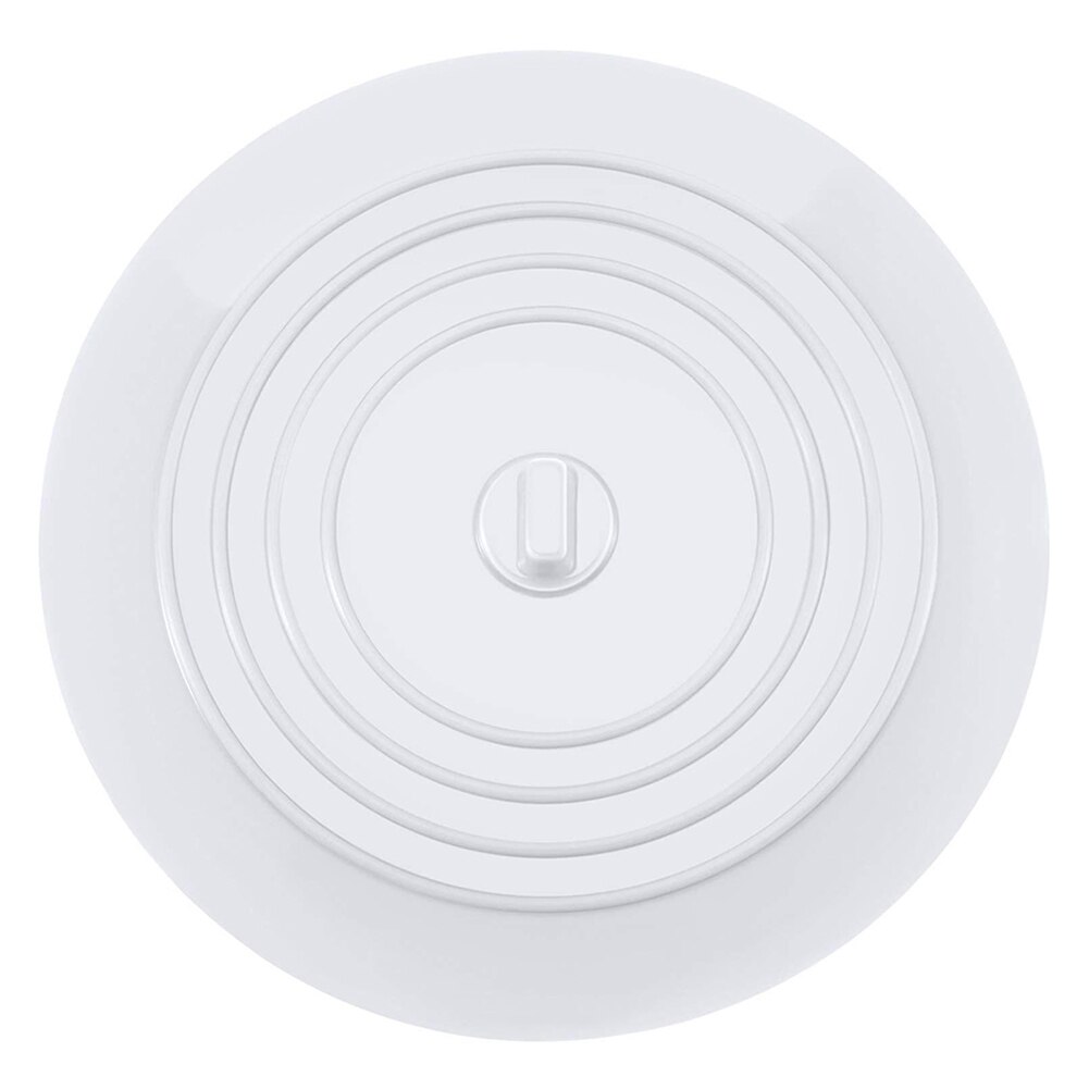 Universal Silicone Floor Drain Leakproof Plug Kitchen Bath Tub Sink Rubber Water Stopper Bathroom Fixture Drains: white