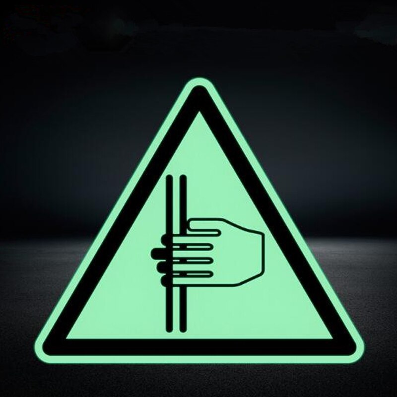 Glow in Dark Luminous Stickers Exit Direction Safety Warning Reflective Tapes for Shopping Mall Supermarket Elevator Cinema KTV