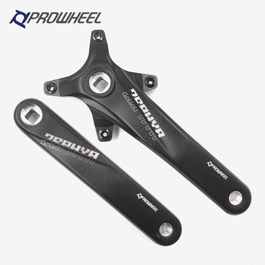Prowheel mtb mountainbike kranksæt 170mm 175mm 30/32/34/36/38/40/42t kædering 64 104 bcd firkantet konisk krank cykel kranksæt