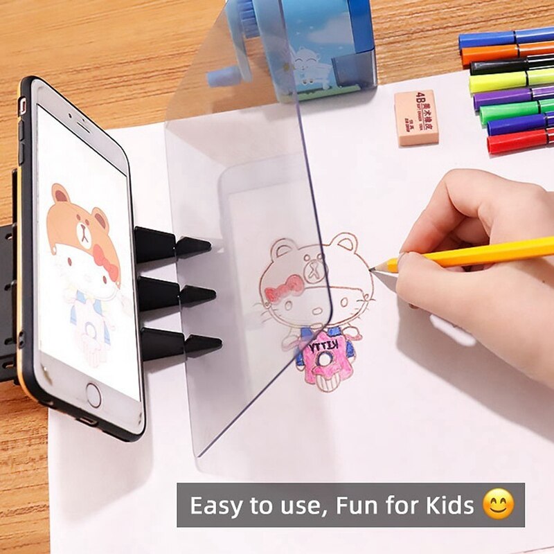Fácil bosquejo de pintura asistente pintura soporte herramientas de dibujo para niños