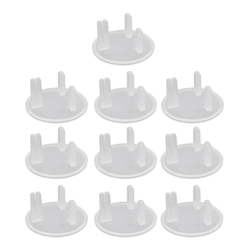 UK Power Socket Cover Plugs 10 PcsBaby Electric Sockets Outlet Plug Kids Electrical Safety Protector Sockets Protection