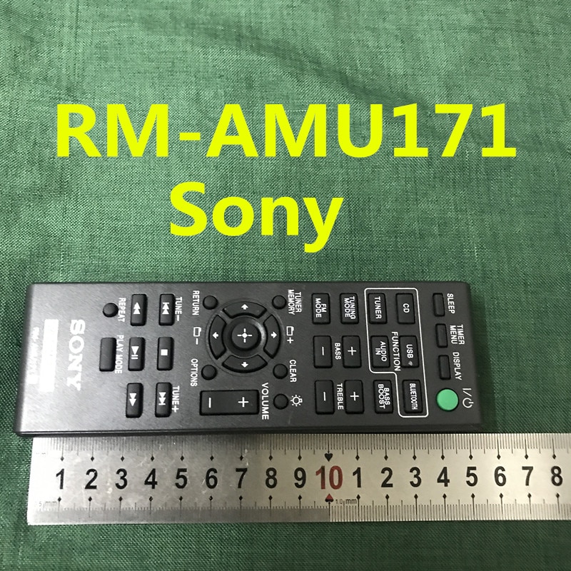 Geschikt Voor Sony Eindversterker Afstandsbediening RM-AMU171 Toepassing Modellen: CMT-BT60 CMT-BT60B CMT-BT80W CMT-BT80WB CMT-SBT100
