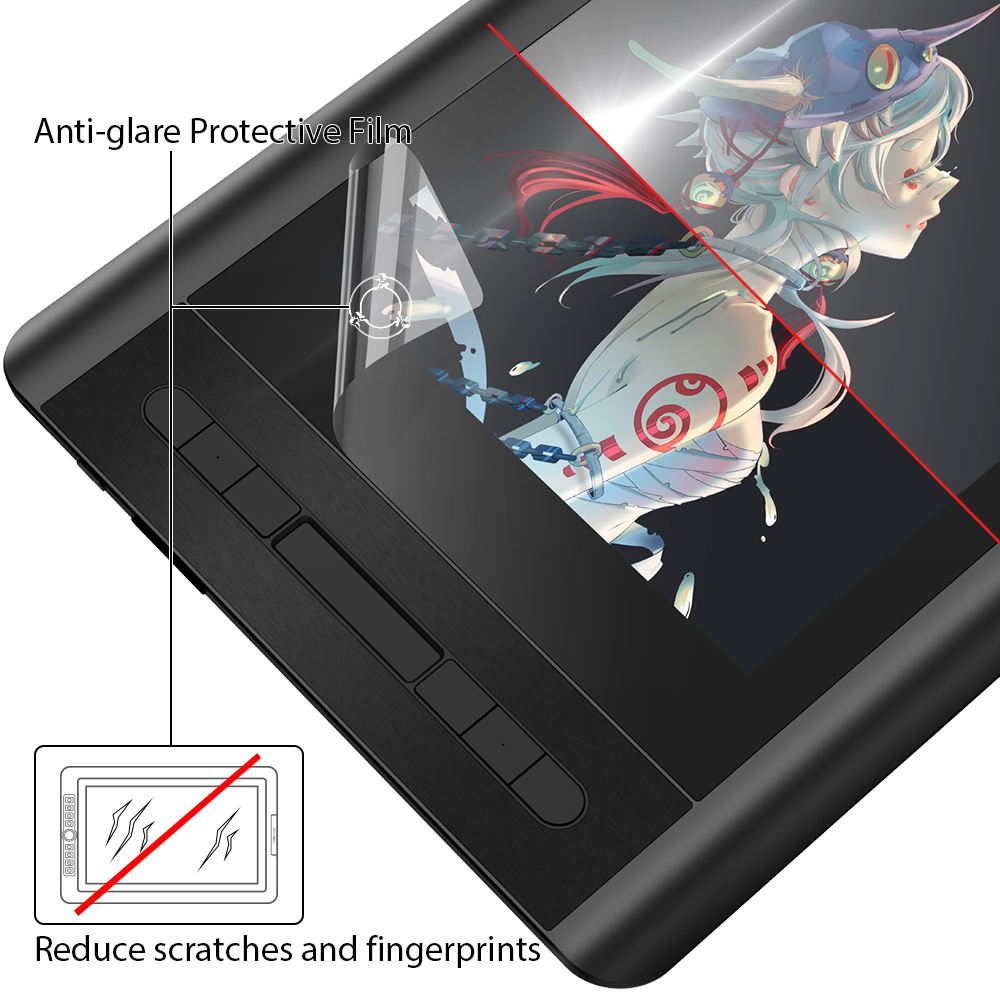 XP-Pen Protective Film for Artist12 Artist 12Pro GraphicsMonitor Drawing Tablet