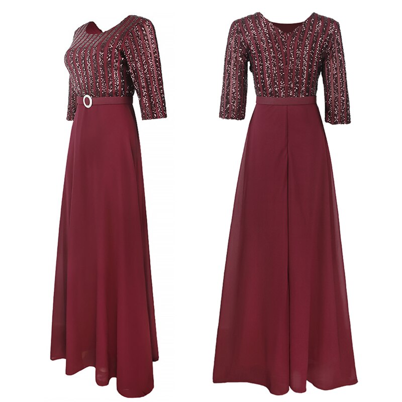 African Dresses for Women Dashiki sequin African Clothes Traditional Party Africa Dress