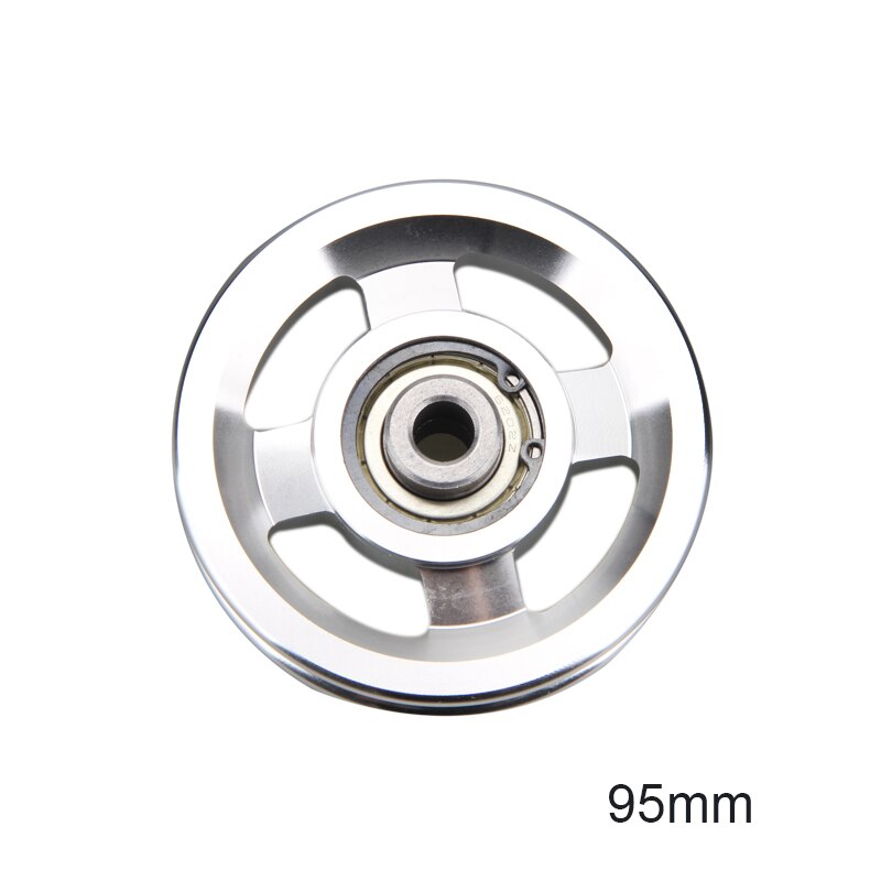 1 Piece Universal Aluminum 73mm/88mm/95mm/110mm/114mm Diameter Pulley Wheel Lift Heavy Load Fitness Gym Equipment