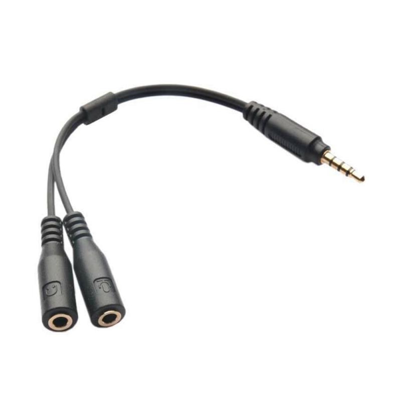 1Pc Audio Kabel 3.5Mm Stereo Audio Male Naar 2 Vrouwelijke Headset Mic Kabel Adapter Microfoon 3.5Mm Tot 2 3.5Mm Jack Splitter Adapter
