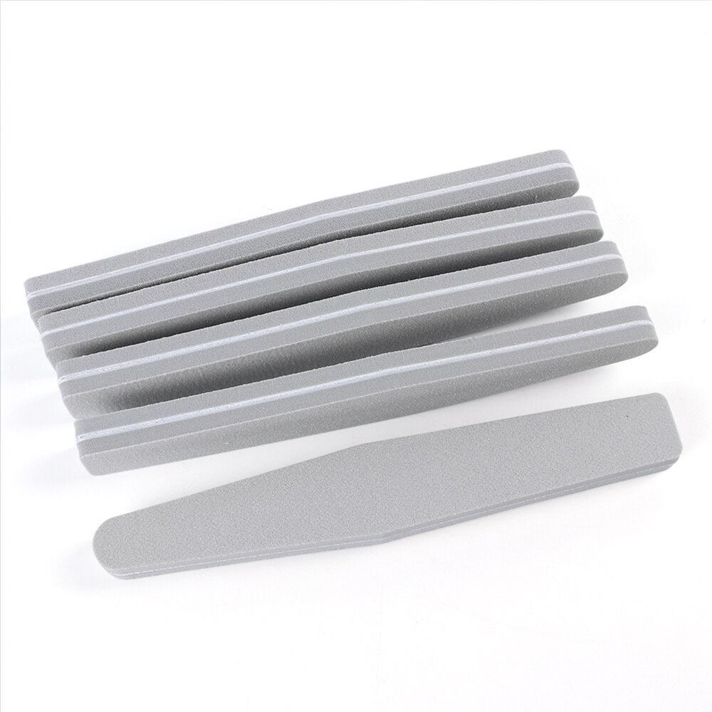 4 Uds limas de esmalte de uñas esponja para lijar 100/180 puntas de espuma amortiguadoras de uñas bloque accesorios de pedicura herramientas de manicura BEA45