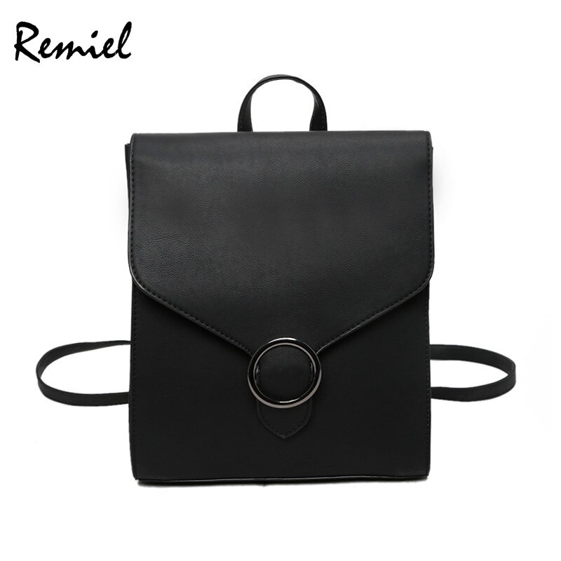 Mode Vrouwen Rugzak Pu Leer Retro Vrouwelijke Tas Schooltassen Tiener Meisje Reizen Boeken Rugzak Schoudertassen