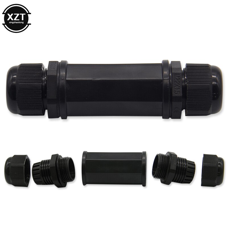 Connettore RJ45 impermeabile doppia testa adattatore accoppiatore Lan esterno femmina per cavo gatto5 gatto6 gatto7 8P8C