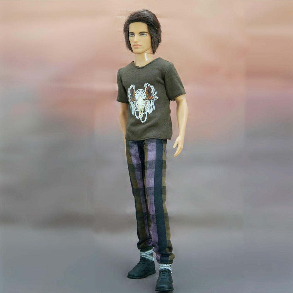 Ken Doll-ropa vaquera, chaqueta vaquera, abrigo, pantalones, Sudadera con capucha, muñeca, novio, ropa Ken, uso diario, traje informal, accesorios para muñecas de 30cm