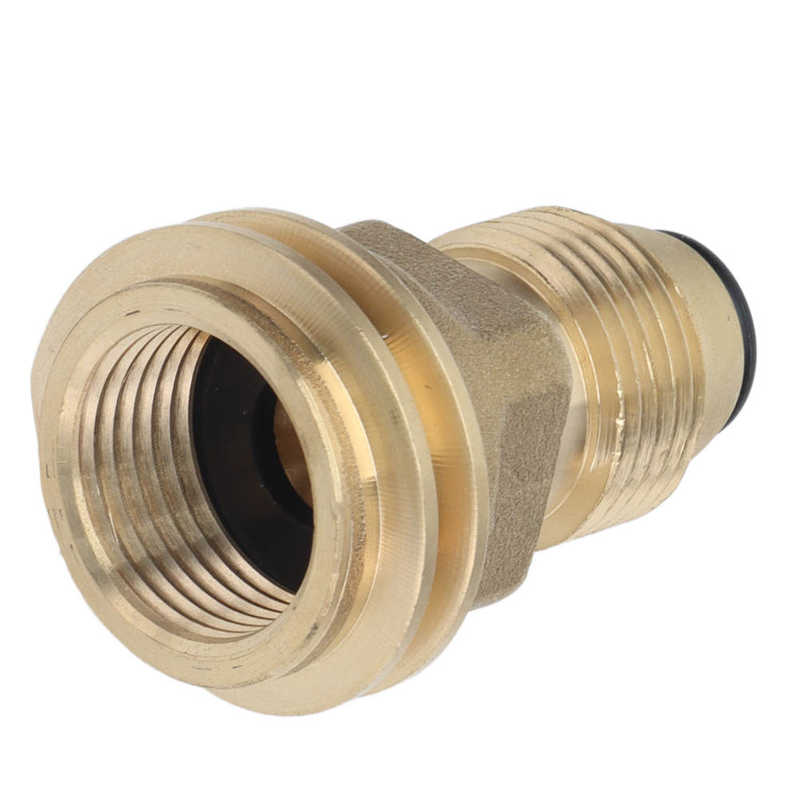 Gas Tank Conversion Connector Portable Simple Installation Gas Cylinder Adapter Airtight Connection for Barbecue