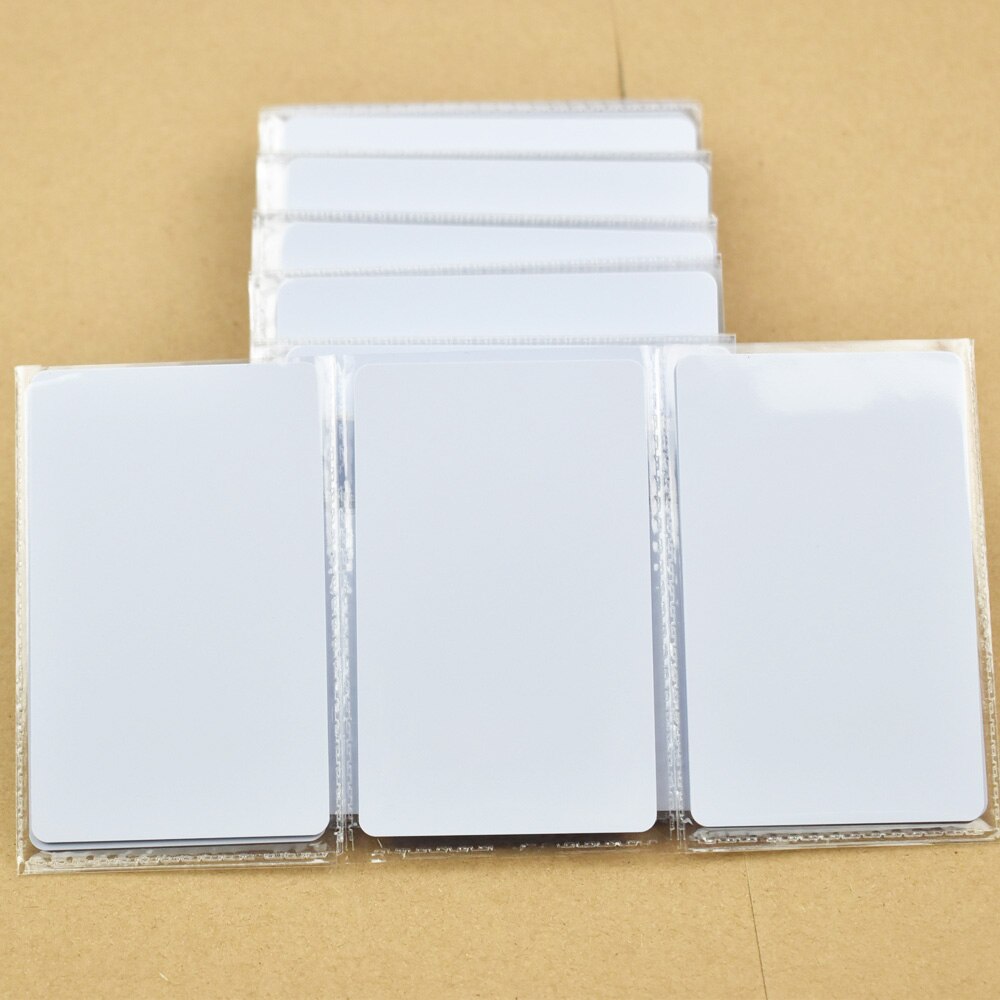 100 Stks/partij EM4305 T5577 Rfid Tag Lege Kaart Dunne Pvc Card Lezen En Schrijven Beschrijfbare Leesbaar Rfid 125Khz Smart kaart